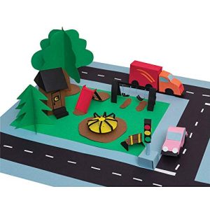 Riverside 3D Construction Paper, Green, 9" x 12", 50 Sheets