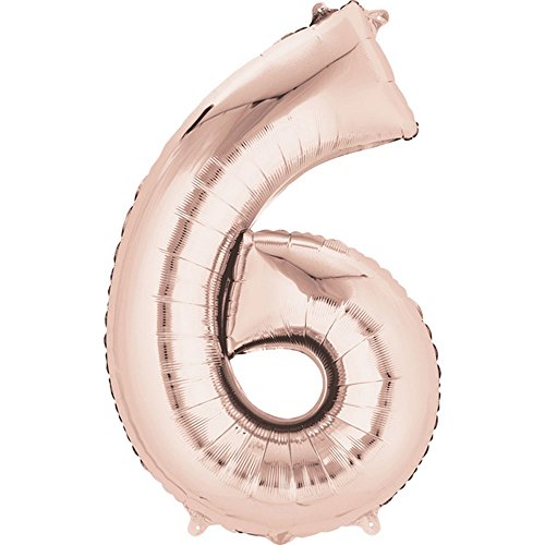 ANAGRAM INTERNATIONAL 95826 Foil Balloon, 34", Rosegold
