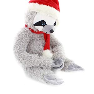 Plushland Sloth Plush Stuffed Animal – Sloth Gift for Kids and Adults – Plush Toy with Long Cuddly Arms – Lazy Slowla – 12 Inches.