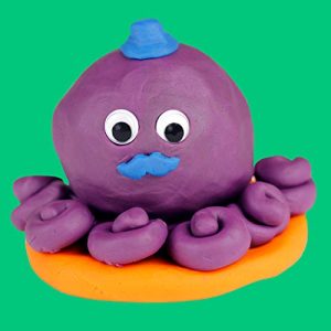Hygloss Products, Inc Kids Unscented Dazzlin’ Modeling Play Dough One, 6 Pack, 3lb, 6 Asst'd Colors