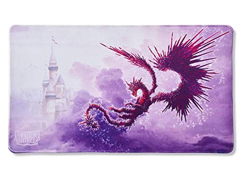 Arcane Tinman AT-21529 Dragon Shield Playmat Limited Edition Racan, Clear/Purple