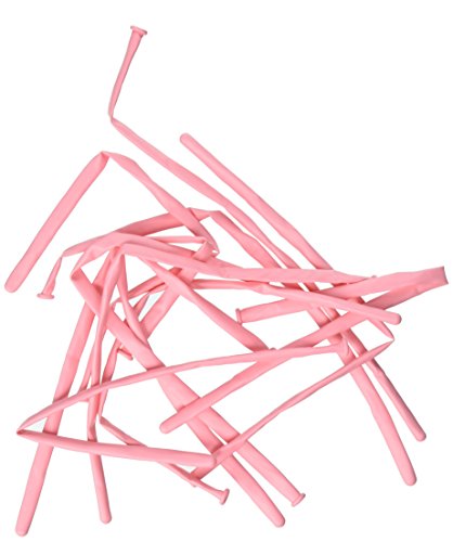 Pioneer Balloon Company 260Q Latex Balloons, Pink, Pack of 100 Balloons