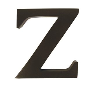 Trend Lab Brown 6" Tall Letter, Letter Z