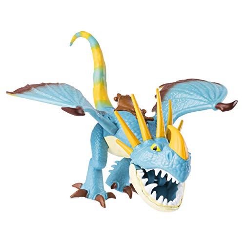 Dreamworks Dragons, Stormfly & Astrid, Dragon with Armored Viking Figure, for Kids Aged 4 & Up