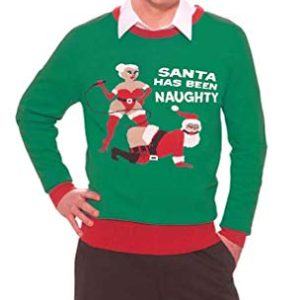 Forum Novelties Santa Has Been Naughty Christmas Sweater