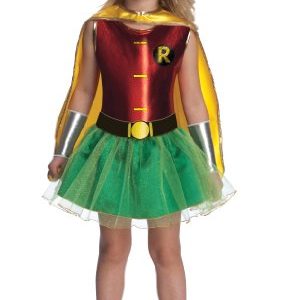 Justice League Child's Robin Tutu Dress - Small