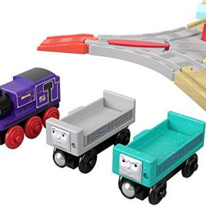 Thomas & Friends Fisher-Price Wood, Lift & Load Cargo Set