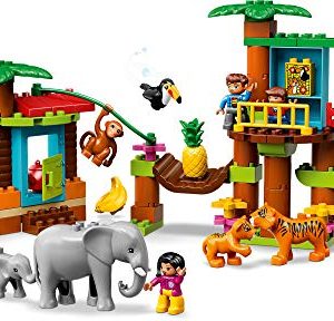 LEGO DUPLO Town Tropical Island 10906 Building Bricks, New 2019 (73 Pieces)
