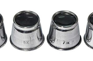 SE MI125-4 Aluminum Eye Loupe Set (4 PC.)