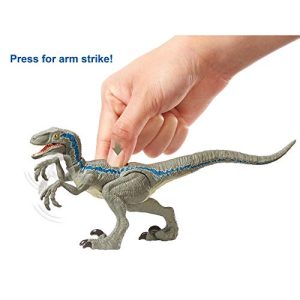 Jurassic World Savage Strike Velociraptor Blue