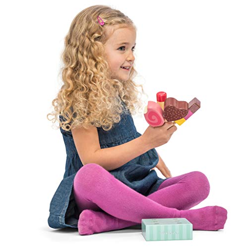 Le Toy Van Honeybake Collection Ice Lollies Set Premium Wooden Toys for Kids Ages 3 Years & Up