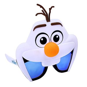 Costume Sunglasses Frozen Olaf Sun-Staches Party Favors UV400