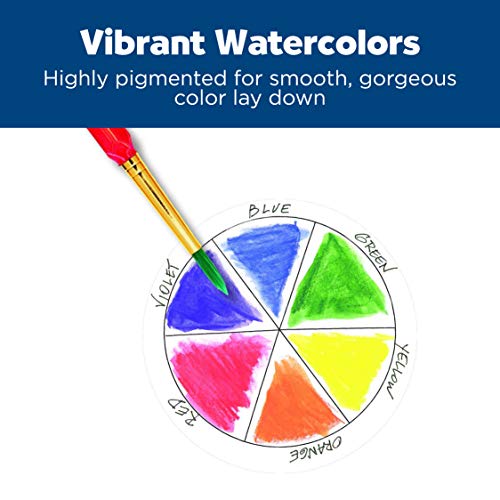 Faber-Castell Grip Watercolor EcoPencils - 12 Water Color Pencils with Brush