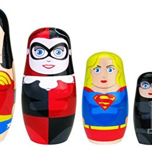 Bif Bang Pow! Heroines of DC Nesting Dolls Set of 5 Action Figure