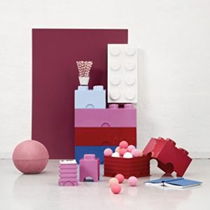 LEGO 8-Brick Storage Box, Bright Red
