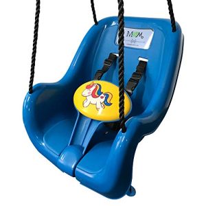 Unicorn Toddler Swing, Inspire Outdoor Play, Encourage Imaginative Fun! Durable High Back Bucket Swing Seats Baby and Toddler Safely & Comfortably, Perfect Backyard Playground Toy