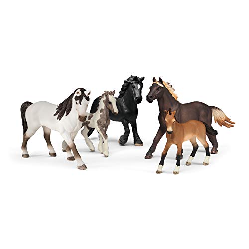 SCHLEICH 5 Horses Collectors Pack