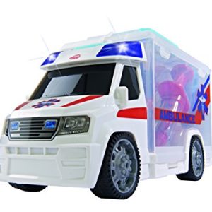 Dickie Toys Push and Play SOS Rescue Ambulance