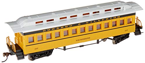 Bachmann Hobby Train Passenger Car, Prototypical Yellow