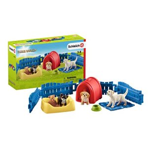 SCHLEICH Puppy Pen