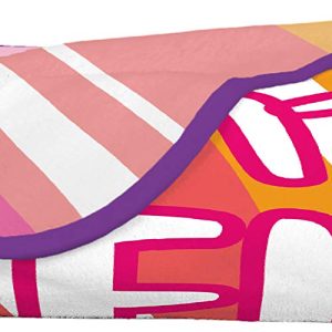 Franco Kids Bedding Super Soft Plush Microfiber Blanket, Twin/Full Size 62" x 90", Fluffy Unicorn