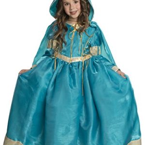 Rubie's Deluxe Princess Emma Costume, Teal, Toddler