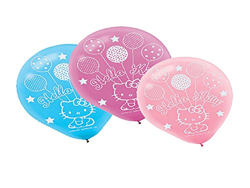 amscan Printed Latex Balloons | Hello Kitty Balloon Dreams Collection | Party Accessory