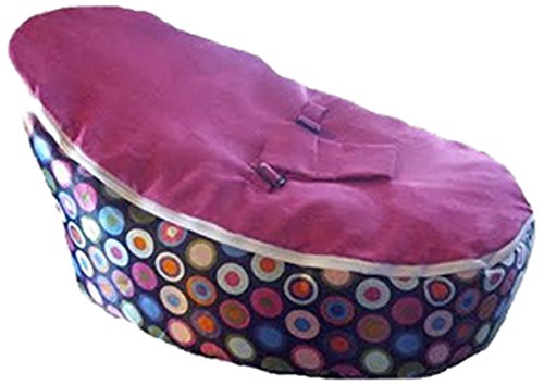 Babybooper Bean Bag, Pink Top Rainbow Burst, 4 Count