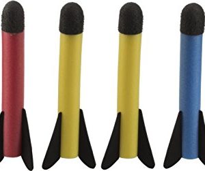 Play22 Toy Rocket Launcher - Jump Rocket Set Includes 6 Rockets - Play Rocket Soars Up to 100 Feet - Missile Launcher Best Gift for Boys and Girls - Air Rocket Great for Outdoor Play - Original