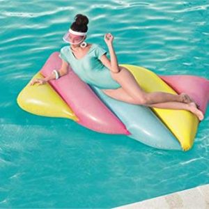 Bestway 43187E Candy Lounge Pool Float, Multicolor