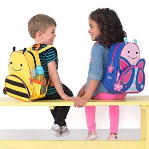 Skip Hop Toddler Backpack, 12" Butterfly School Bag, Multi