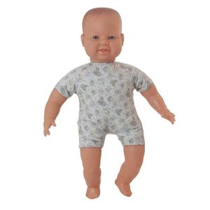 Miniland 15.75'' Soft Body Baby Doll, Caucasian