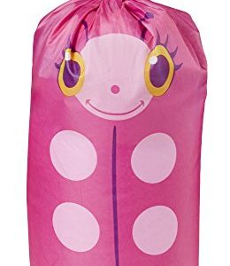Melissa & Doug Sunny Patch Trixie Ladybug Sleeping Bag With Matching Storage Bag