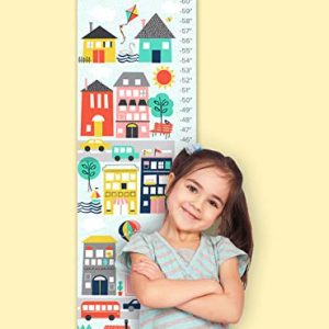 Oopsy Daisy Growth Charts Trip to The City by Ampersand Design Studio, 12 by 42-Inch
