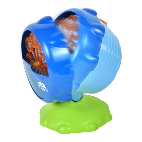 Sunny Days Entertainment Maxx Bubbles Automatic Turbo Bubble Machine for Kids with LED Light-Up for Nighttime Play and Adjustable Angle: Outdoor and Indoor Use