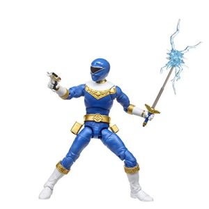 Power Rangers Lightning Collection 6-Inch Zeo Blue Ranger Collectible Action Figure Toy with Accessories