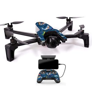 MightySkins Skin Compatible with Parrot Anafi Drone - Saltwater Compass | Protective, Durable, and Unique Vinyl Decal wrap Cover | Easy to Apply, Remove, and Change Styles | Made in The USA