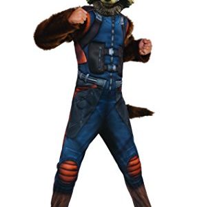 Rubie's Guardians of The Galaxy Vol. 2 Deluxe Muscle Chest Rocket Raccoon Costume, Medium
