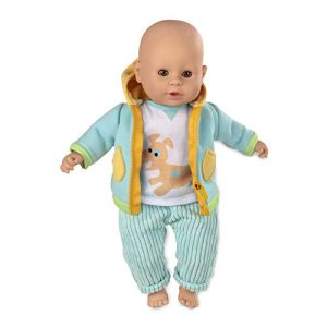 Melissa & Doug 31719 Mine to Love Mix & Match Playtime Doll Clothes for 12”-18” Unisex Dolls (6 Pieces, Great Gift for Girls and Boys - Best for 3, 4, 5 Year Olds and Up), Multicolor
