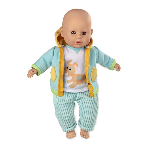 Melissa & Doug 31719 Mine to Love Mix & Match Playtime Doll Clothes for 12”-18” Unisex Dolls (6 Pieces, Great Gift for Girls and Boys - Best for 3, 4, 5 Year Olds and Up), Multicolor
