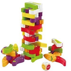 Award Winning Hape Stacking Veggies Kid's Wooden Skill Learning Game