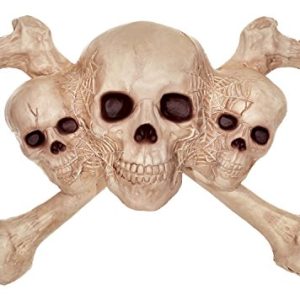 Crazy Bonez Skull & Crossbones Wall Decoration