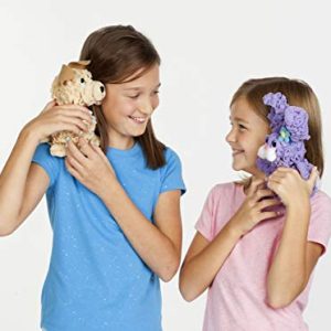 Creativity for Kids Finger Looping Puppy – Beginner Finger Knitting for Kids – Makes 1 Soft Puppy Toy
