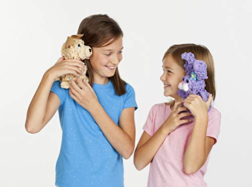 Creativity for Kids Finger Looping Puppy – Beginner Finger Knitting for Kids – Makes 1 Soft Puppy Toy