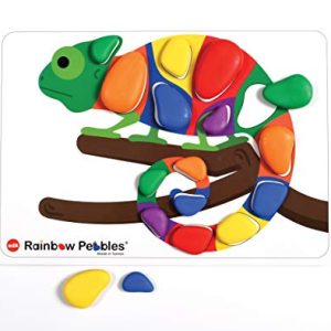 EDX Education Rainbow Pebbles Activity Set