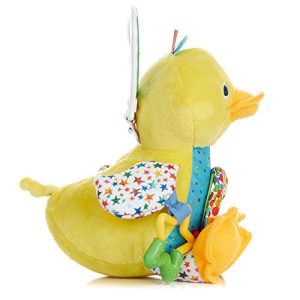 The World of Eric Carle, The Very Hungry Caterpillar Developmental Duck Rattle Clip for Babies