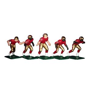 Tudor Games 5-15-D NFL Home Jersey - San Francisco 49ers 11 Electric Football Players, Multicolor (Pack of 11)