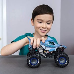 Monster Jam Official Megladon Monster Truck, Die-Cast Vehicle 1:24 Scale