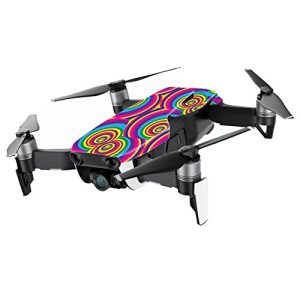 MightySkins Skin Compatible with DJI Mavic Air Drone - Groovy 60s | Min Coverage | Protective, Durable, and Unique Vinyl Decal wrap Cover | Easy to Apply, Remove, and Change Styles | Made in The USA