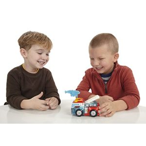 Playskool Heroes Transformers Rescue Bots Energize Heatwave the Fire-Bot Converting Toy Robot Action Figure, Toys for Kids Ages 3 and Up (Amazon Exclusive)